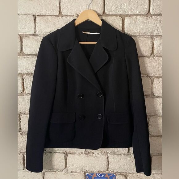 Max Studio Classic Black Blazer - Picture 1 of 7